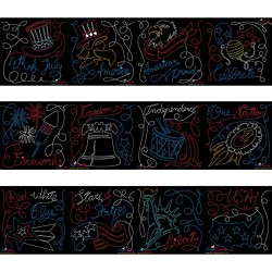 4th of July Patriotic Redwork Blocks Embroidery Design Bundle-1