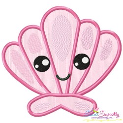 Baby Seashell Applique Design Pattern-1