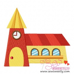 Back To School-1 Embroidery Design Pattern-1