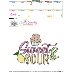 Sweet and Sour Sketch Machine Embroidery Design Pattern-3