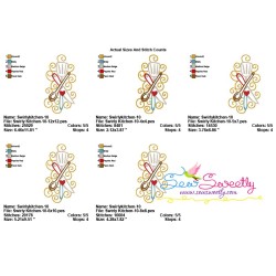 Swirly Kitchen-10 Machine Embroidery Design Pattern-2