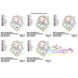 Swirly Kitchen-9 Machine Embroidery Design Pattern-2