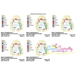 Swirly Kitchen-8 Machine Embroidery Design Pattern-2