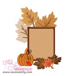 Halloween Sign-1 Embroidery Design Pattern-1