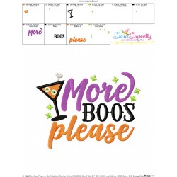 More Boos Please Machine Embroidery Design Pattern-3