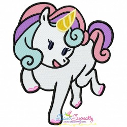 Baby Unicorn-8 Machine Embroidery Design Pattern-1