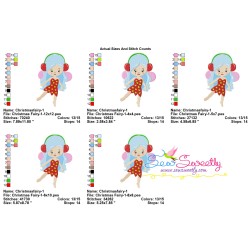 Christmas Fairy-1 Embroidery Design Pattern-4