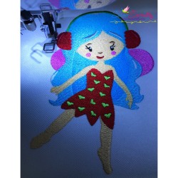 Christmas Fairy-1 Embroidery Design Pattern-2