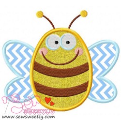 Bee-1 Applique Design Pattern-1