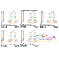 Easter Gnome Applique Design Pattern-2