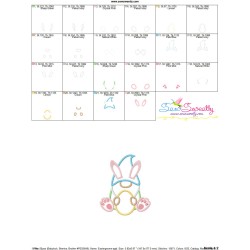 Easter Gnome Applique Design Pattern-3