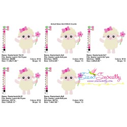 Easter Lamb Embroidery Design Pattern-2