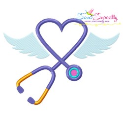 Nursing Medical Lettering Embroidery Design Bundle-1-7